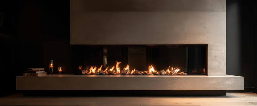 Gas Fireplace Ember Bed Design Services in Bartlett, Tennessee