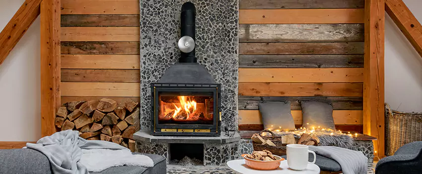 Thelin Hearth Products Direct Vent Gas Stove Fireplace Inspection in Bartlett, Tennessee